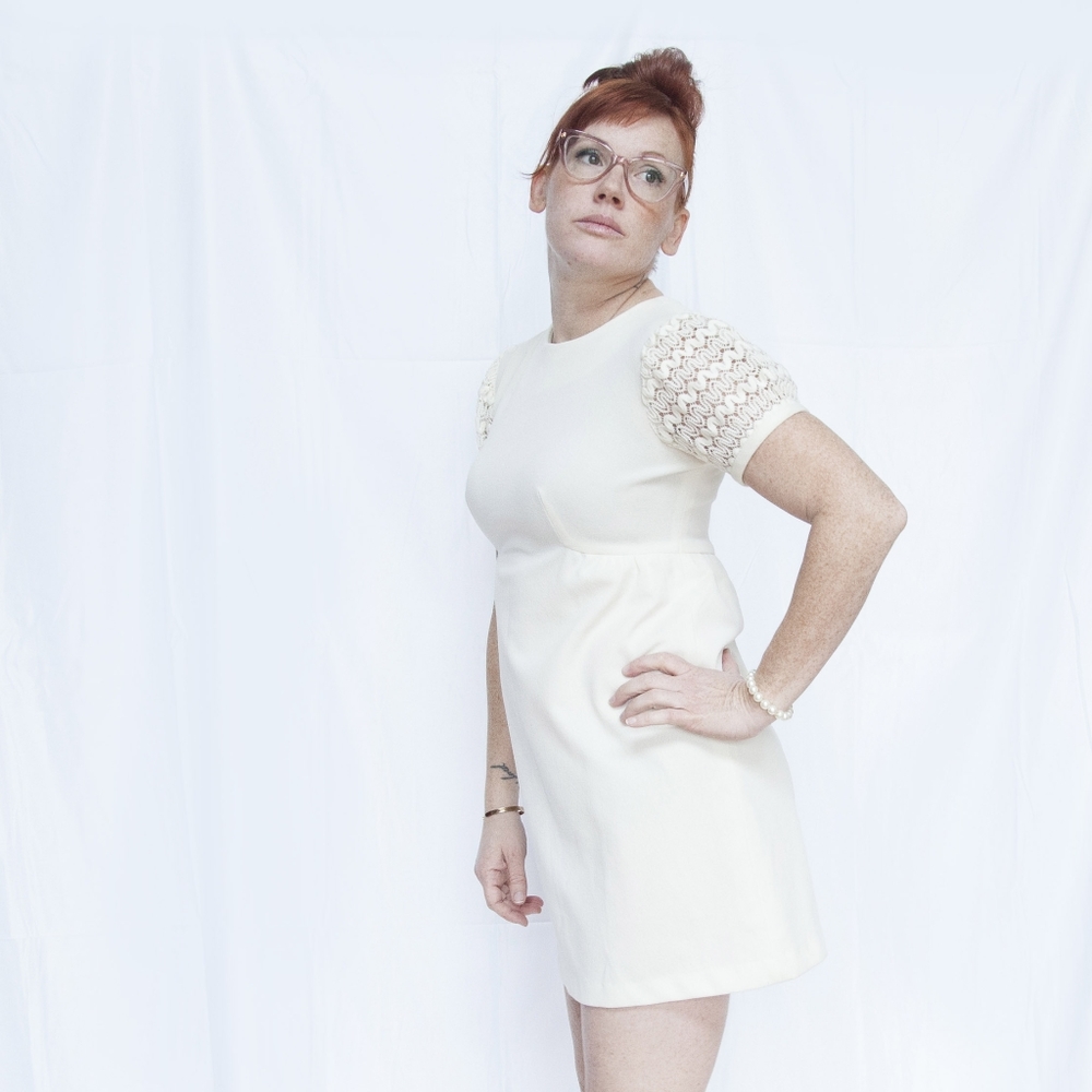 Vintage Ivory/ Off White Dress